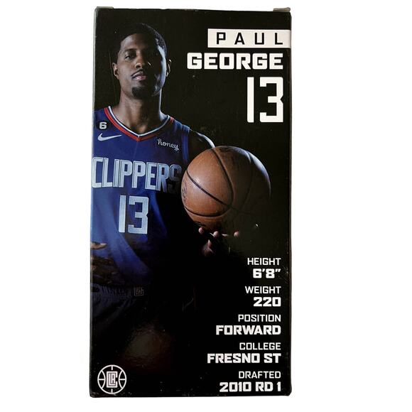 Paul George LA Clippers City Edition 2022-2023 NBA Give No Quarter No Excuse - Picture 1 of 6